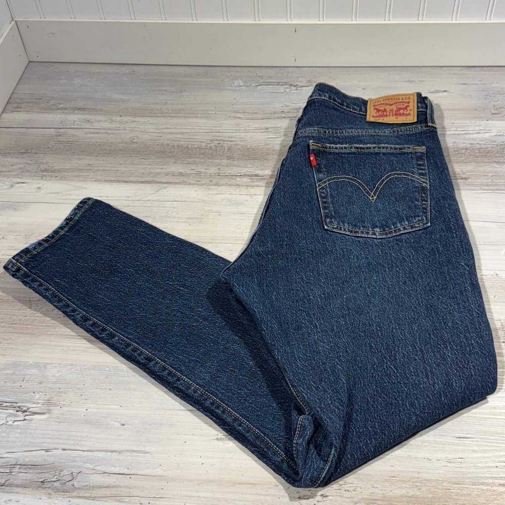 Levi's 501 Skinny Jeans Button Fly Factory Distressed Denim Tag 31x30